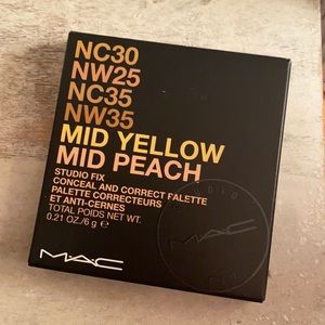 MAC studio fix conceal correct palette